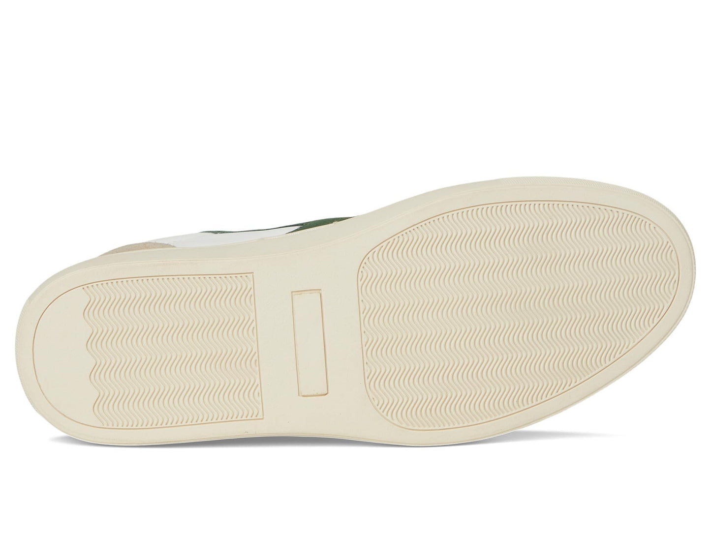 Steve Madden Men's Centre, White/Green Leather, 7 Medium