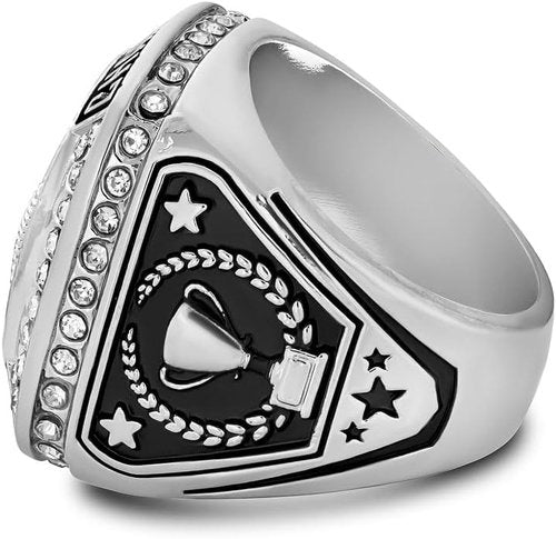 Express Medals Baseball Champion Trophy Rings - 1 to 12 Pack, Perfect for Awards