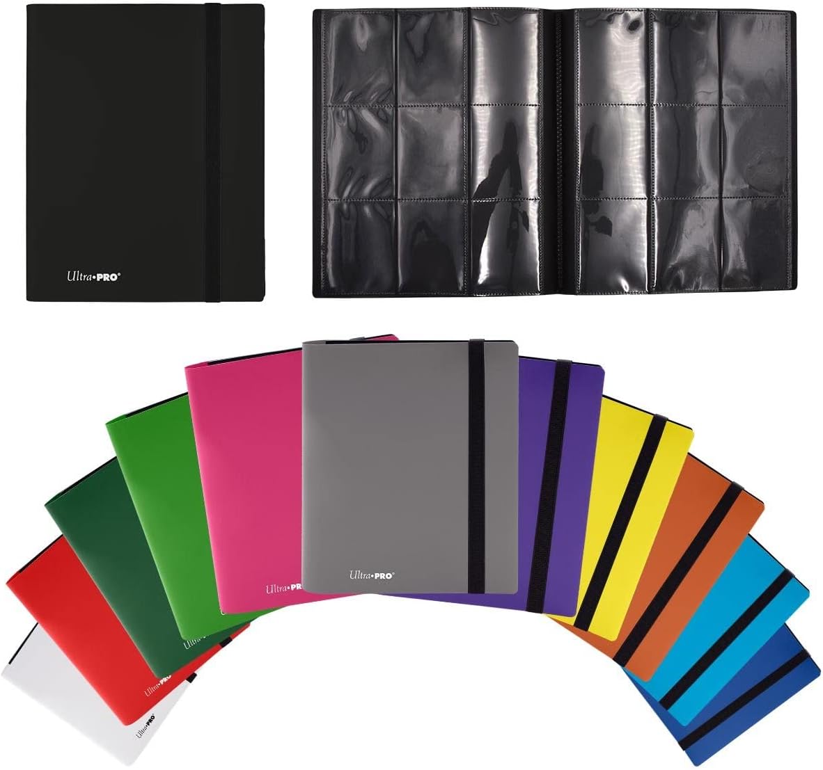 Ultra Pro Eclipse 9-Pocket PRO-Binder - Arctic White | Durable Storage Solution for Collectibles