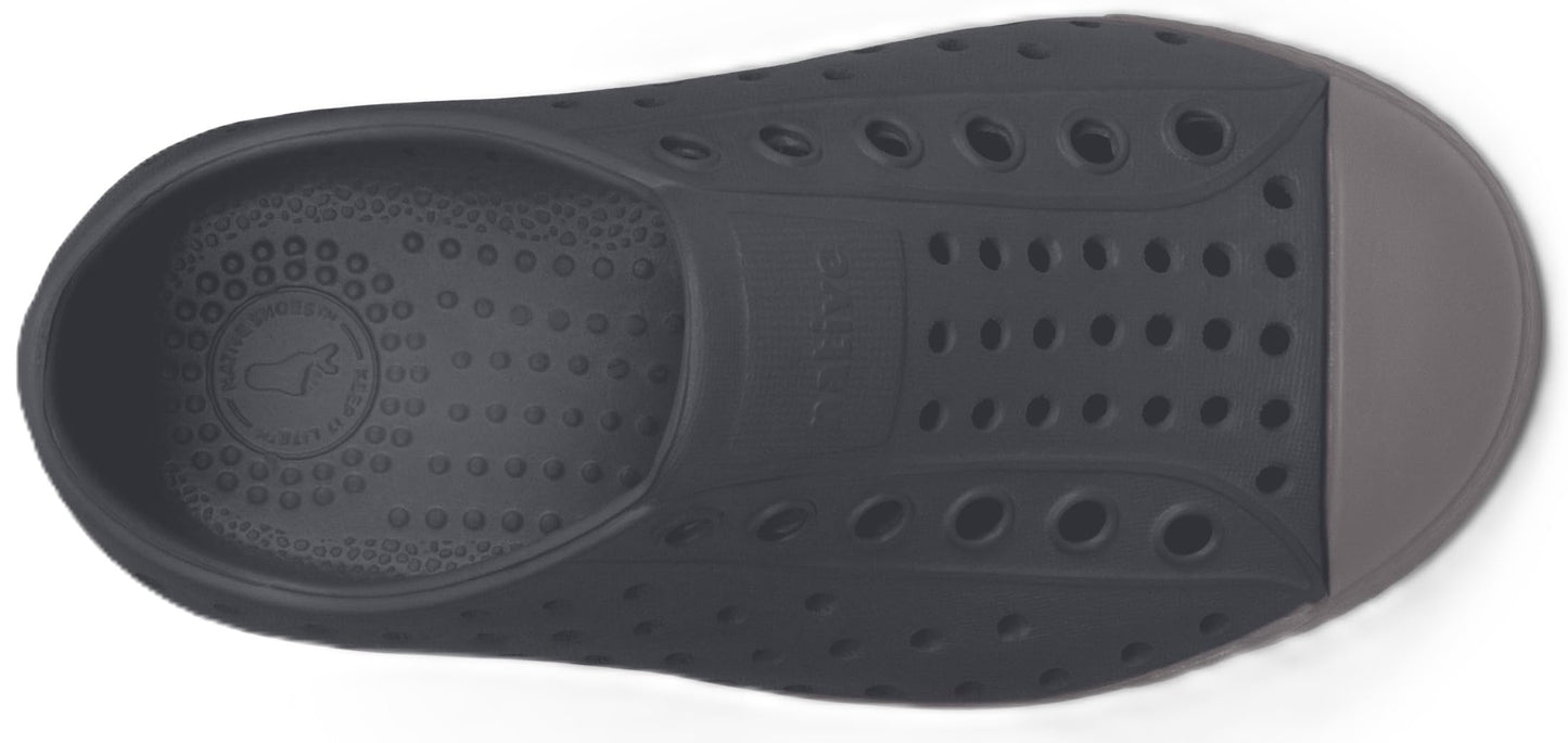 Native Shoes Unisex-Kids Jefferson Sneakers, Gravity Grey/Satellite Grey, 5 Big Kid