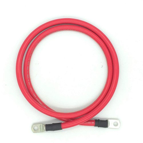 End Game Marine Grade 2 AWG Battery Cables - Heavy Duty Tinned Lugs, 1ft-15ft Lengths Available