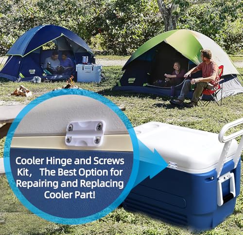 Replacement Cooler Hinges with Screws for Igloo Coolers