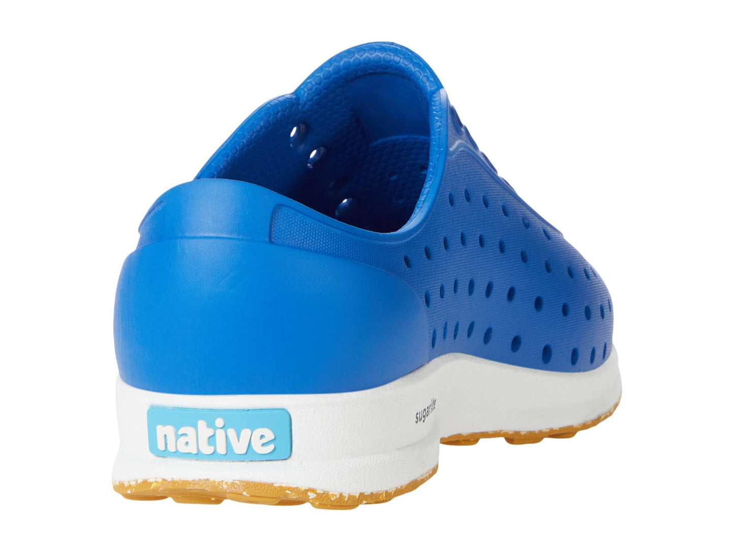 Native Shoes Robbie (Toddler) Victoria Blue/Shell White/Mash Speckle Rubber 10 Toddler M