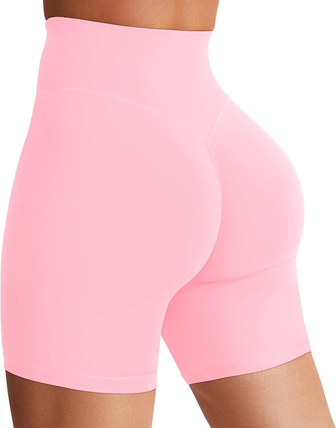 YEOREO Women's Biker Shorts - High Waist Tummy Control for Yoga & Running | 3.6", 4.5", 6" Options