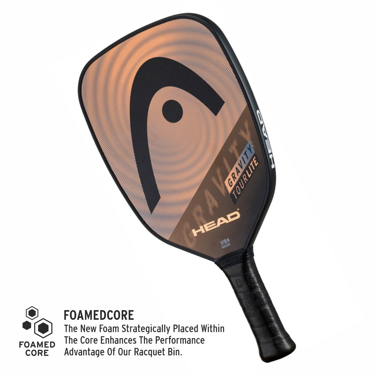 Head Gravity Tour Lite Pickleball Paddle (4-1/8)