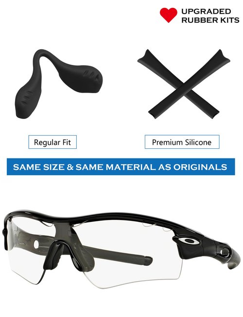Replacement Earsocks & Nosepieces Rubber Kits for Oakley Radar Path | Pitch | Range | Edge Sunglass - White