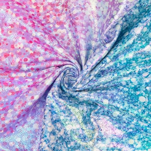 Gymnastics Leotard for Girls - Shiny Toddler Biketard 4-5T - Diamond Pink Green