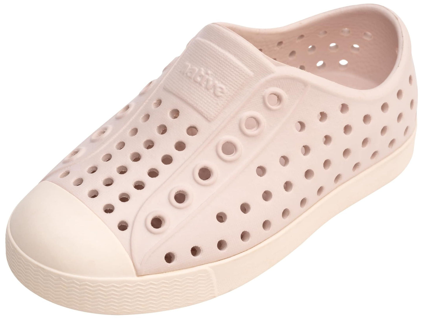 Native Shoes Unisex-Kids Jefferson Sneakers, Dust Pink/Lint Pink, 6 Big Kid
