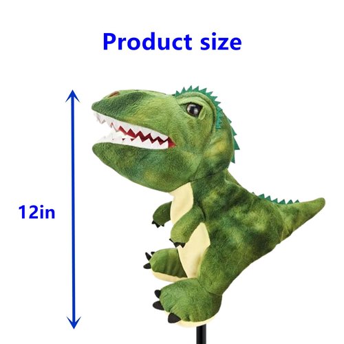Golf Club Head Cover Funny Cartoon Golf Animal Wood Pole Set Suitable for 460 cc (Dinosaur)