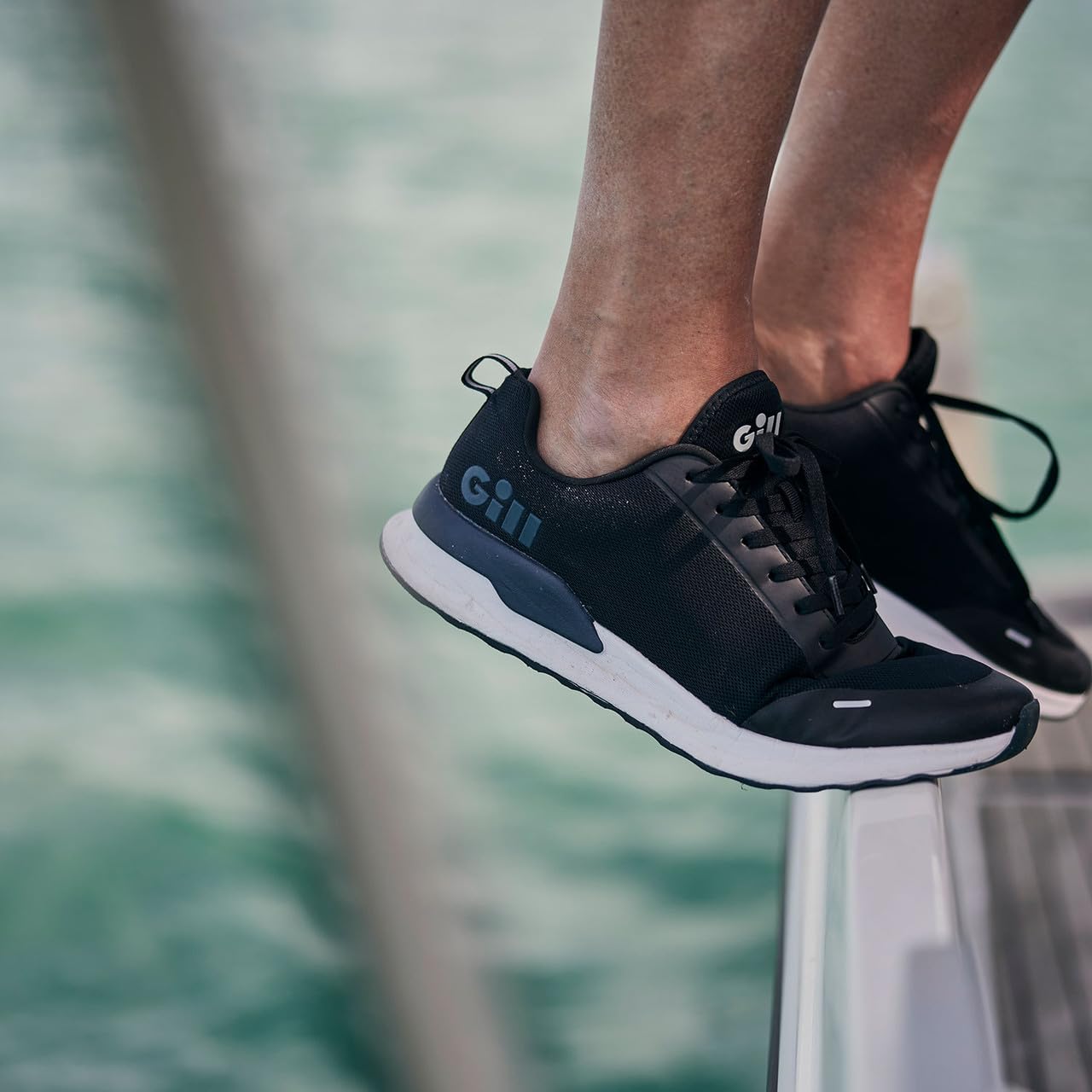 Gill Savona Trainers - Super Lightweight & Quick Drying Black