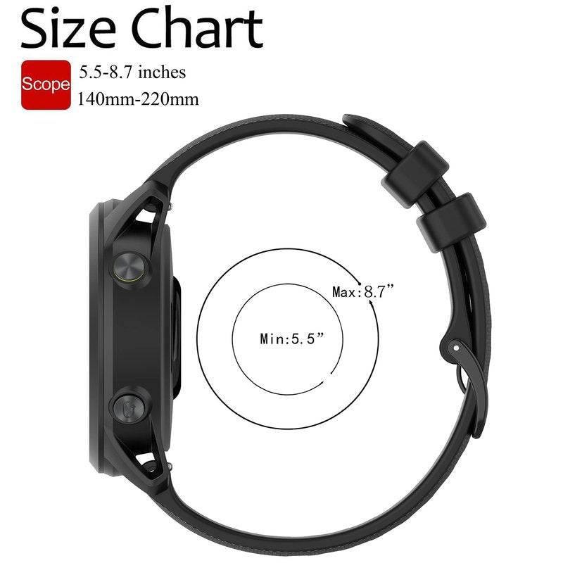 Band for Garmin Approach S40 S42 S12, 20mm Quick Release Band Replacement for Garmin Approach S50 S44 (No Tracker, Replacement Bands Only)