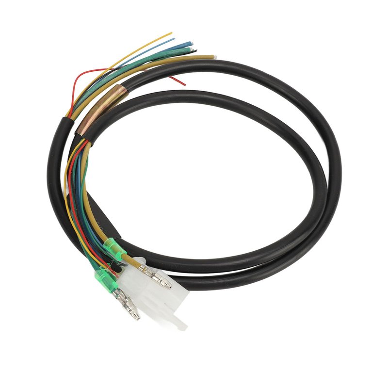 Tissting Electric Scooter Motor Wire Harness - 2.5mm Copper Core Cable for 10in Hub Motor 1200W, Universal E-Scooter Replacement Part, High Sensitivity & Easy Installation