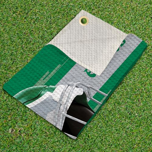 NFL Golf Towel - Absorbent Microfiber Club Cleaning Accessory