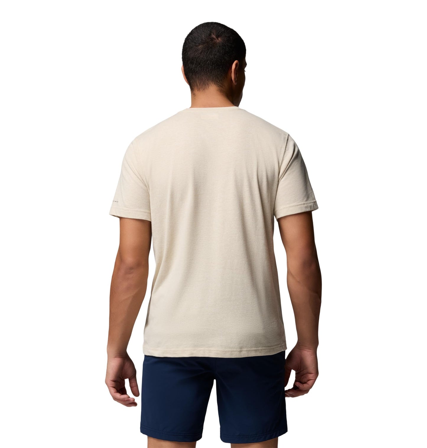 Columbia Men's Thistletown Hills Short Sleeve T-Shirt, Ancient Fossil Heather, 4X Tall