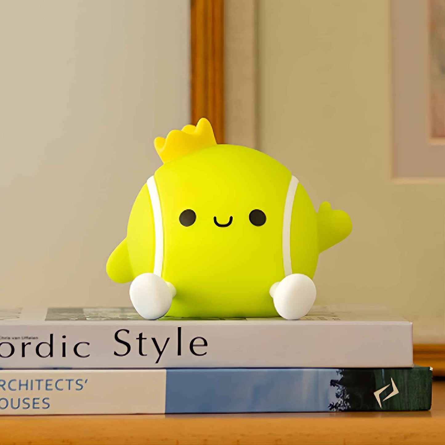 QANYI Sport Lover Tennis Light,Rechargeable Small Lamp Dimmable with Soft Touch,Tennis Party Favors Accessories Stuff Decorations,Birthday Christmas Tennis Players Teams Gifts for Girls Friends Women