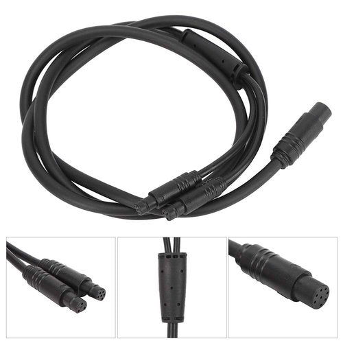 HEITIGN One for Two Cable, for Tongsheng Middle Motor Tsdz-2 One for Two Cable Conversion Accessory for Xh-18 Instrument