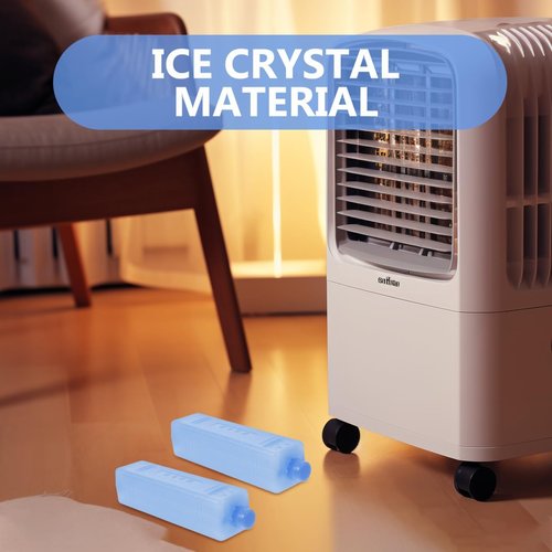 Homoyoyo Reusable Ice Pack - 4 Pack Freezer Packs for Coolers & Lunch Boxes - Blue Color