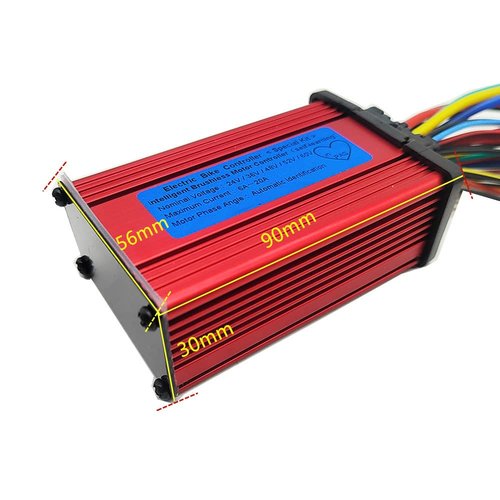 Electric Bike Electric Scooter Intelligent Brushless Square Wave Controller LCD Display 24V 36V 48V 60V 350W 250W Universal XT60