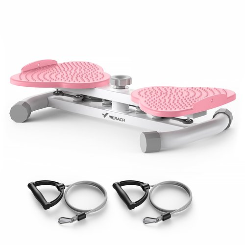 MERACH Waist Twister Machine Exercise, Ab Twist Board with 300 lbs Weight Capacity, Abs Workout for Slim Waist and Core Ab Exercise, Noiseless Home Gym Equipment for Women Men