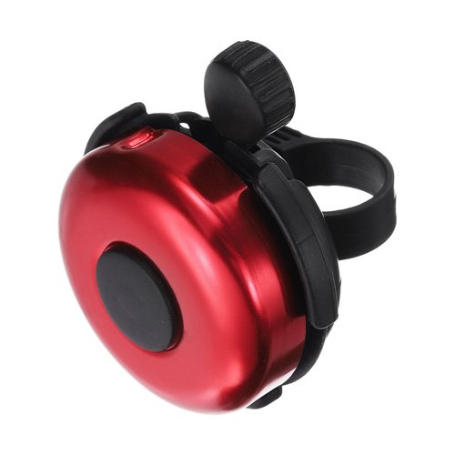 HARFINGTON Bike Bell Classic Bicycle Bell with Loud Crisp Clear Sound Bike Ring Bell Aluminum Bike Accessories for Road Adults Children Mountain Bike, Red