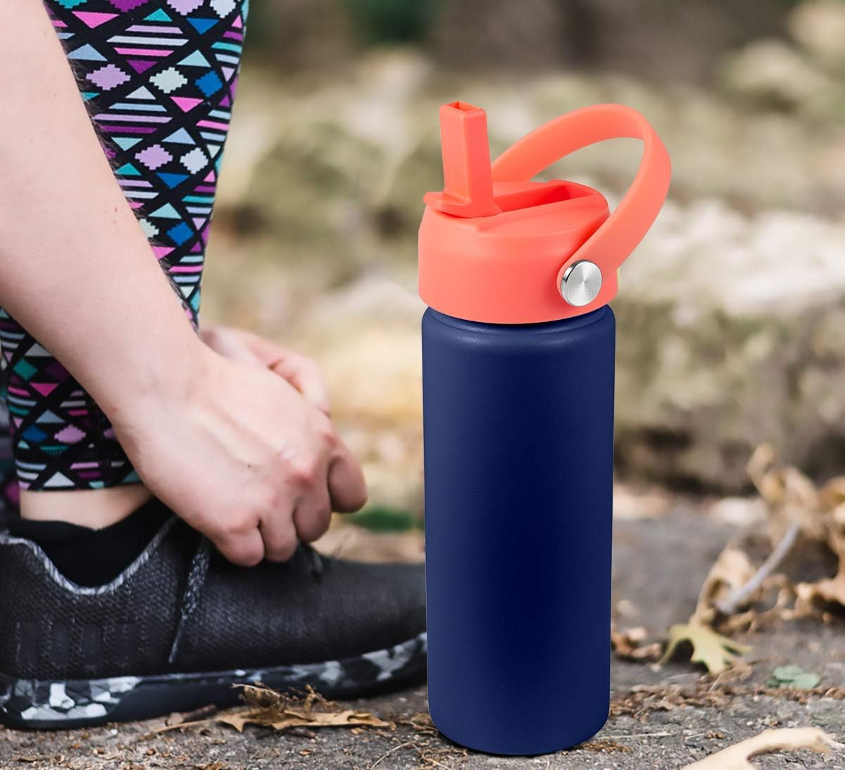 Regine Switzerland Straw Lid for Hydro Flask - Flexible Handle & Straws - Replacement Cap for 32/40 oz