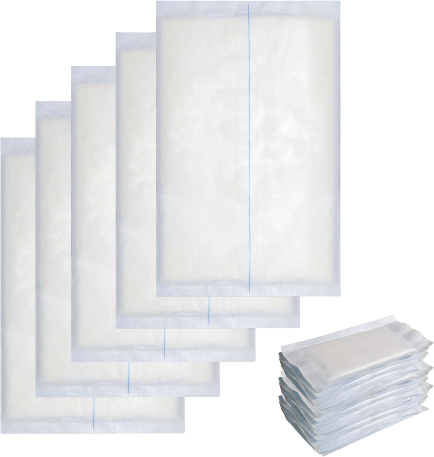 Vakly ABD Pads - Sterile 5x9 Inch Gauze Pads | High Absorbency Non-Adherent Wound Dressing (20 Pack)