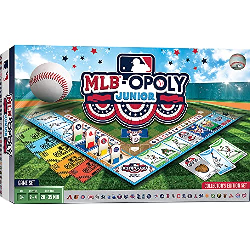 MLB-Opoly Junior Board Game - Customizable Team Play