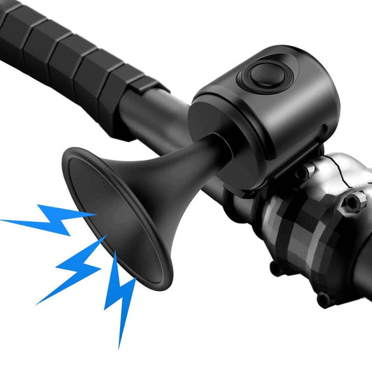 OOPSCOOL Bike Horn,120dB Bicycle Bells IPX4 Waterproof Bike Bell with 300mAh Battery Operated Electric Horn for Mountain/Road Bike/Scooters Adult and Kids