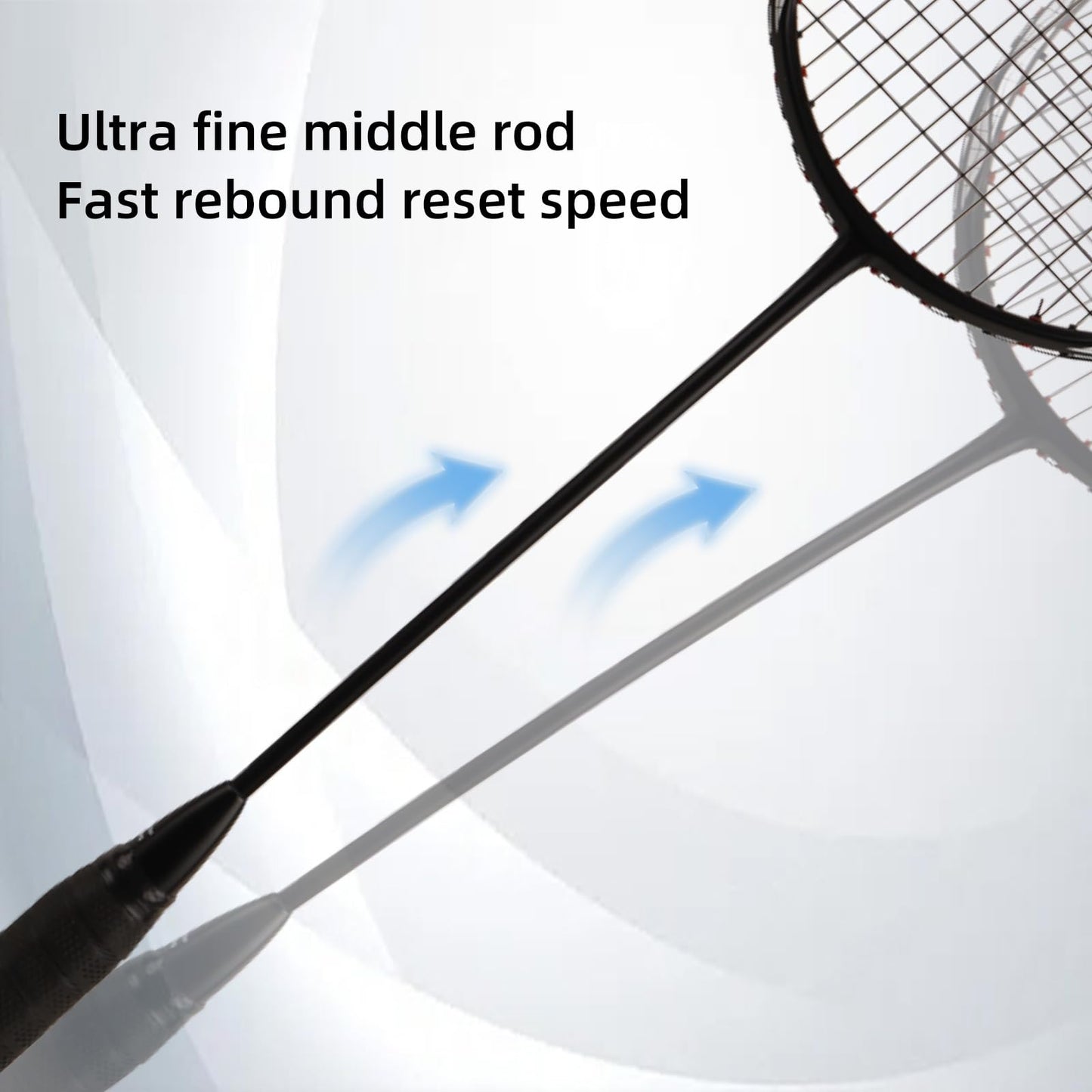 Badminton Rackets,Badminton Racket Set,All Carbon Fiber One-Piece Ultra Light 82g Offensive Balanced Blade Training Racket,Including 2 Rackets,2 Shuttlecocks,and 1 Ball Bag