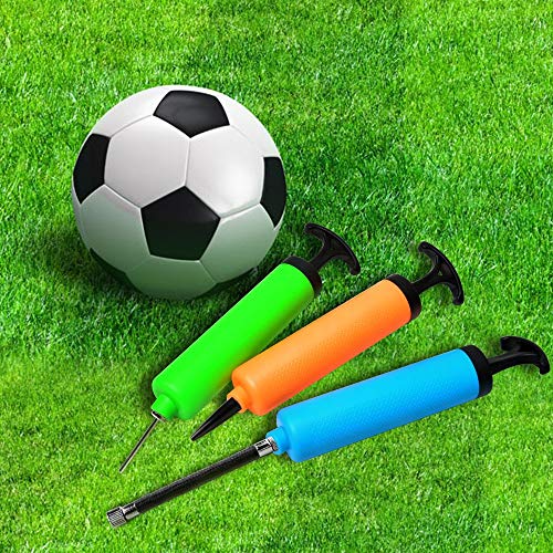 8" Ball Pump for Sports - Basketball, Soccer, Volleyball & More - Blue - 1 Pack