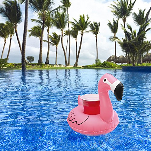 Flamingo Inflatable Drink Holders - 3 Pack Floatmingo