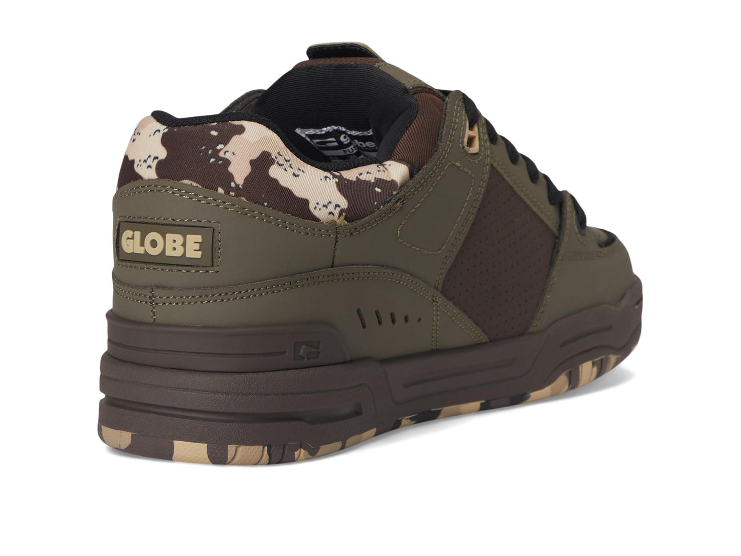 Globe Men's Fusion Mud/Camo 7 Medium