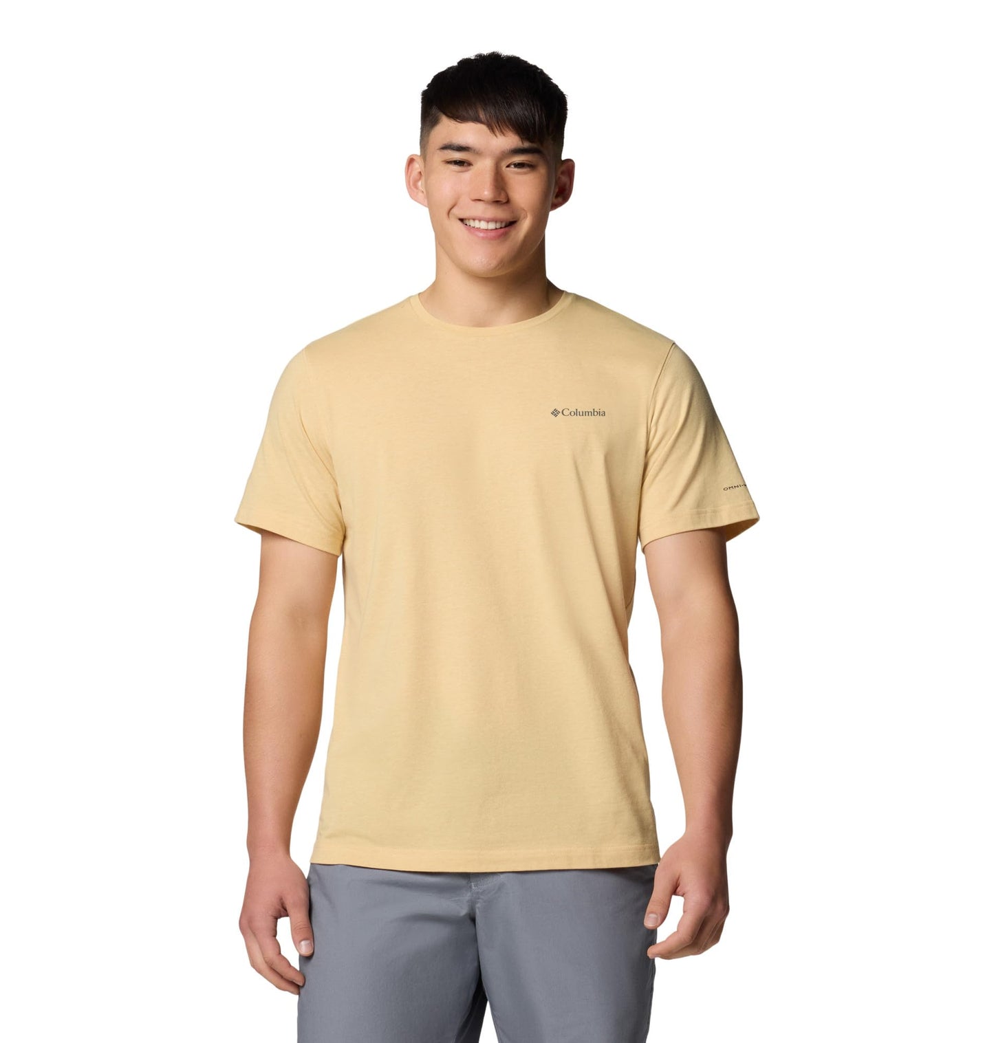 Columbia Mens Thistletown Hills Short Sleeve T-Shirt, Sand Dune Heather, 5X