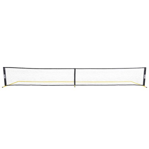 VEVOR Portable Pickleball Net System, 22FT Regulation Size Net, Weather Resistant Steady Metal Frame & Strong PE Net, Outdoor Game Sports Net with Carrying Bag, Easy Setup, Play in Backyard Driveway