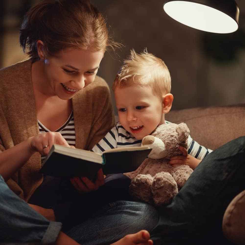 Full Spectrum Light Bulb, 5000K Natural Sunlight Bulb for Home, Dimmable LED Light Bulbs, 11W Equivalent 100W, A19 E26, Boosts Mood & Energy, 3 Pack