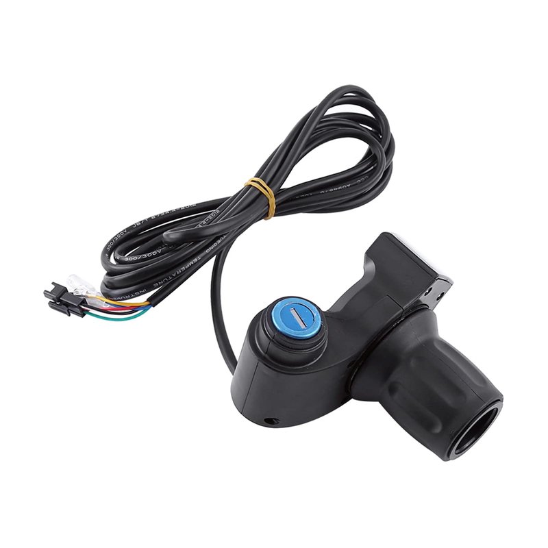 WGFOIP Motor Scooter Speed Controller, Real Time Display ABS + PVC 2pcs Half Throttle for Scooter for Electric Vehicle for Tricycle