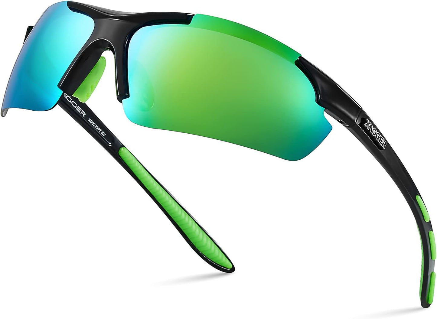Xagger Polarized Sports Sunglasses - UV400 Protection for Men & Women | Perfect for Running, Cycling, Baseball
