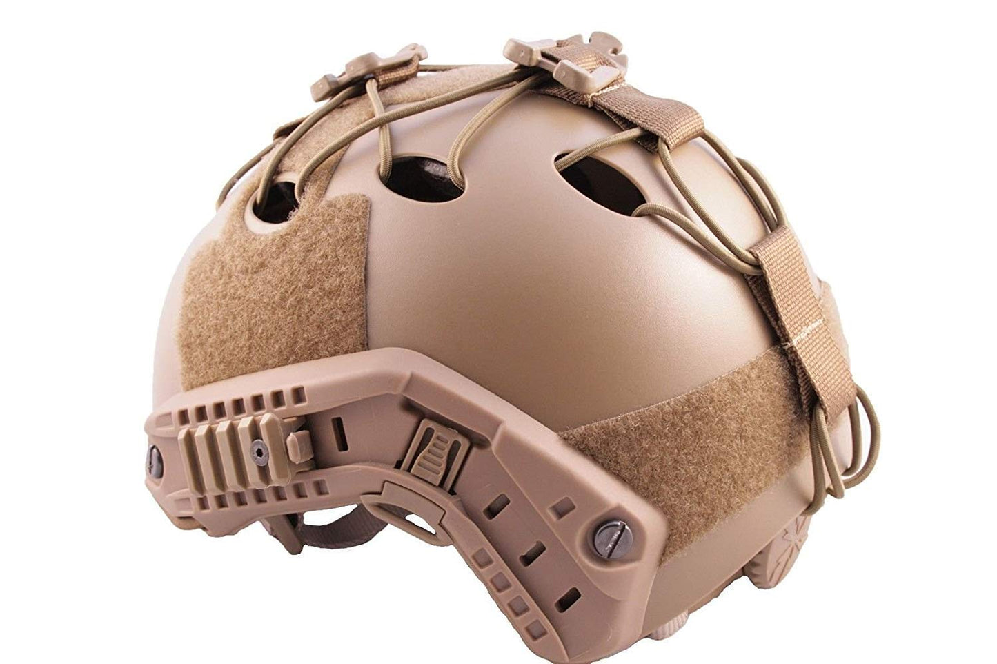 Helmet Bungee Gear Retention System for Ventilated Bump Helmets (Green)
