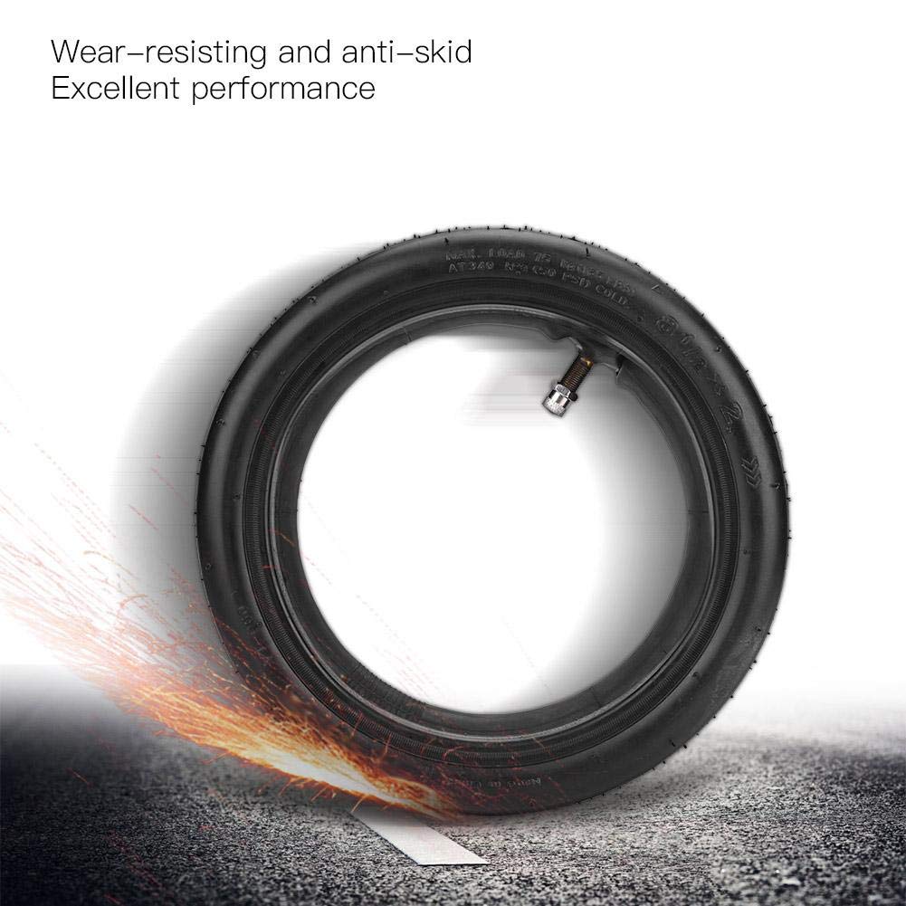 Scooter Tire Set Of Two, Outer And Inner Wheel Rubber Tire Tyre For Xiaomi Electric Scooter Skateboard 8 1/2 X 2 Outer Tire