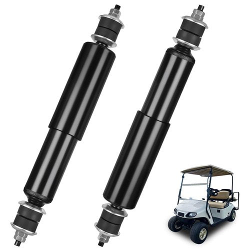 EZGO TXT Front and Rear Shocks Fit for EZGO TXT/Medalist 1994-UP, Golf Cart Shock Absorbers Replaces OEM #76418-G01, 70248-G01, 70324-G01, 76419-G01 2 PCS