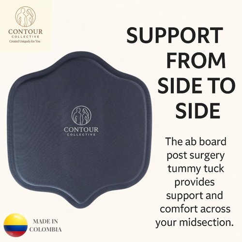 Contour Collective Ab Board Post Surgery – Premium Abdominal Compression Lipo Foam Board for Tummy Tuck & Liposuction Recovery BBL