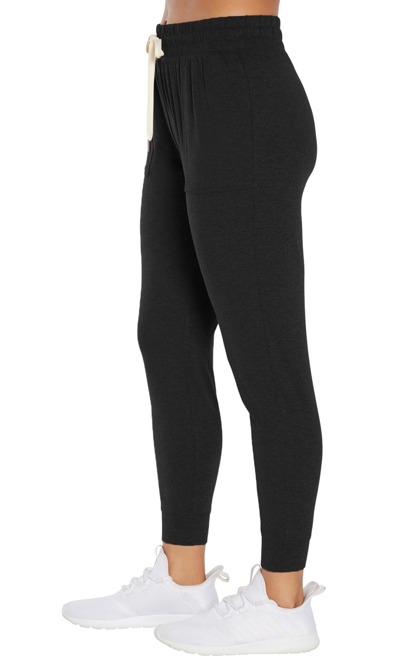 Zobha Women's 27" Devoin Pocket Jogger, Heathered Phantom, Large
