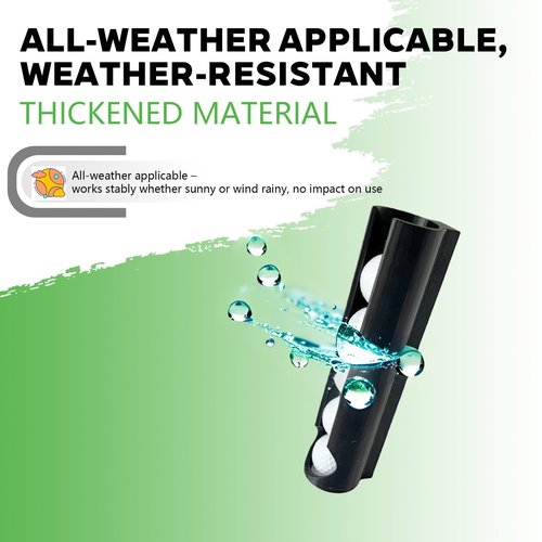 PoolTechX Magnetic Golf Ball Holder and Dispenser for Golf Cart, Golf Cart Accessories, Convenient Durable, for Golf Cart Front Strut(1 pcs)