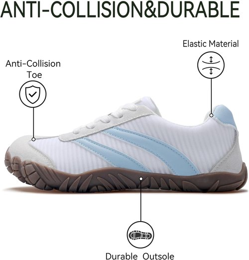 Barefoot Shoes | Minimalist Casual Sneakers for Women & Men - Lightweight, Breathable, Non-Slip