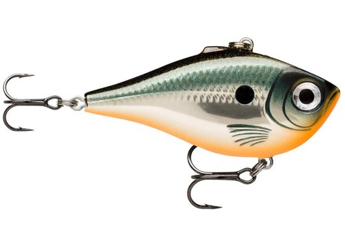 Rapala Rippin' Rap, Fishing Lure, Hard Bait, 2-3/4", Chrome