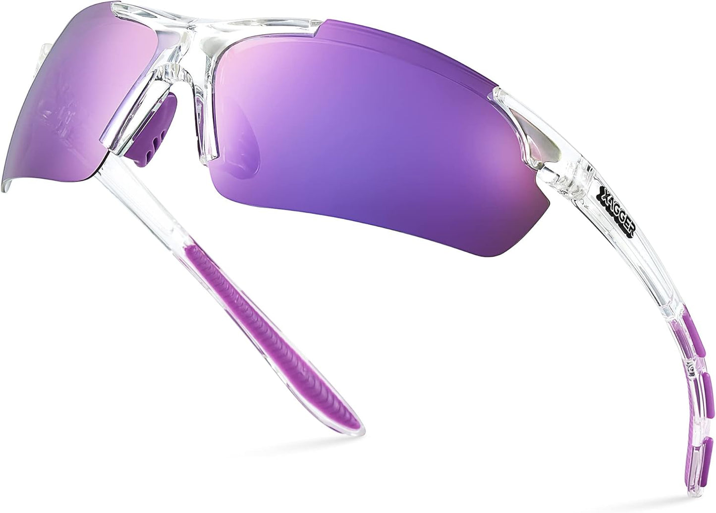 Xagger Polarized Sports Sunglasses - UV400 Protection for Men & Women | Perfect for Running, Cycling & More