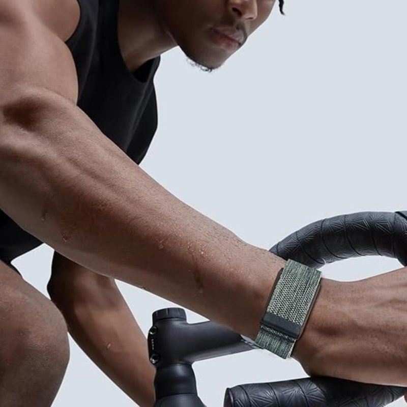 BLAYKE Nylon Replacement Band for WHOOP 4.0 – Ultra-Soft & Durable SuperKnit Wristband (Moss) | Compatible with WHOOP Fitness Tracker