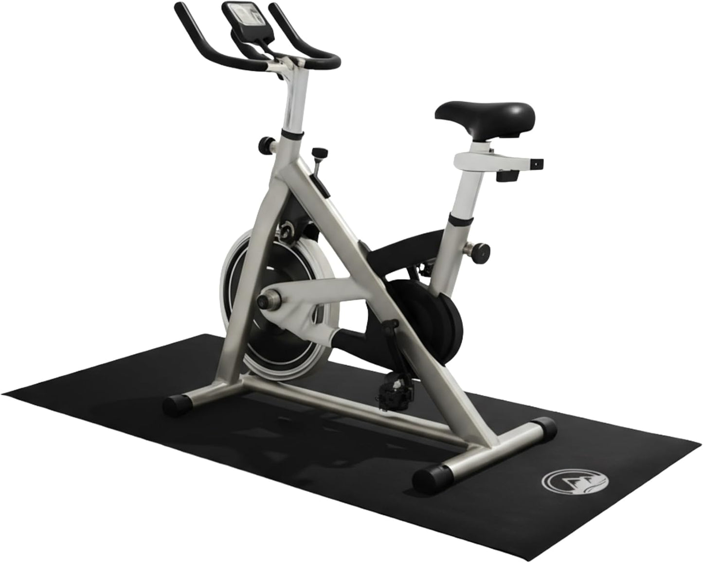 Wakeman Exercise Equipment Mat - Non-Slip, Waterproof Floor Protector for Treadmills, Bikes & Home Gyms