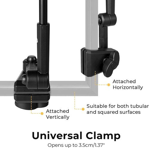 G4Free Beach Umbrella - UPF 50+ Adjustable XL with Universal Clamp for Chairs, Strollers & Golf Carts