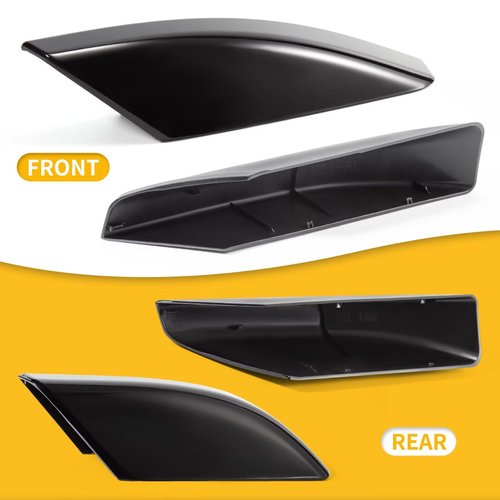 Car Roof Rack End Caps Compatible with Toyota 4Runner 4WD N210 2003 2004 2005 2006 2007 2008 2009 Roof Rail End Cap Shell Protection Roof Rack Accessories